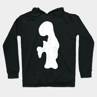 Feline presence (cut-out) Hoodie